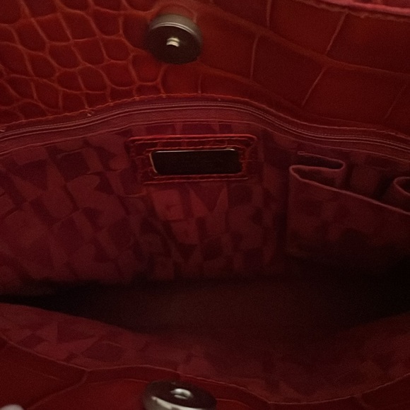 Furla, red leather tote - Picture 4 of 8